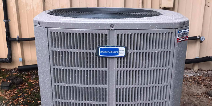 AC install by Browning Heating & Air Conditioning, LLC